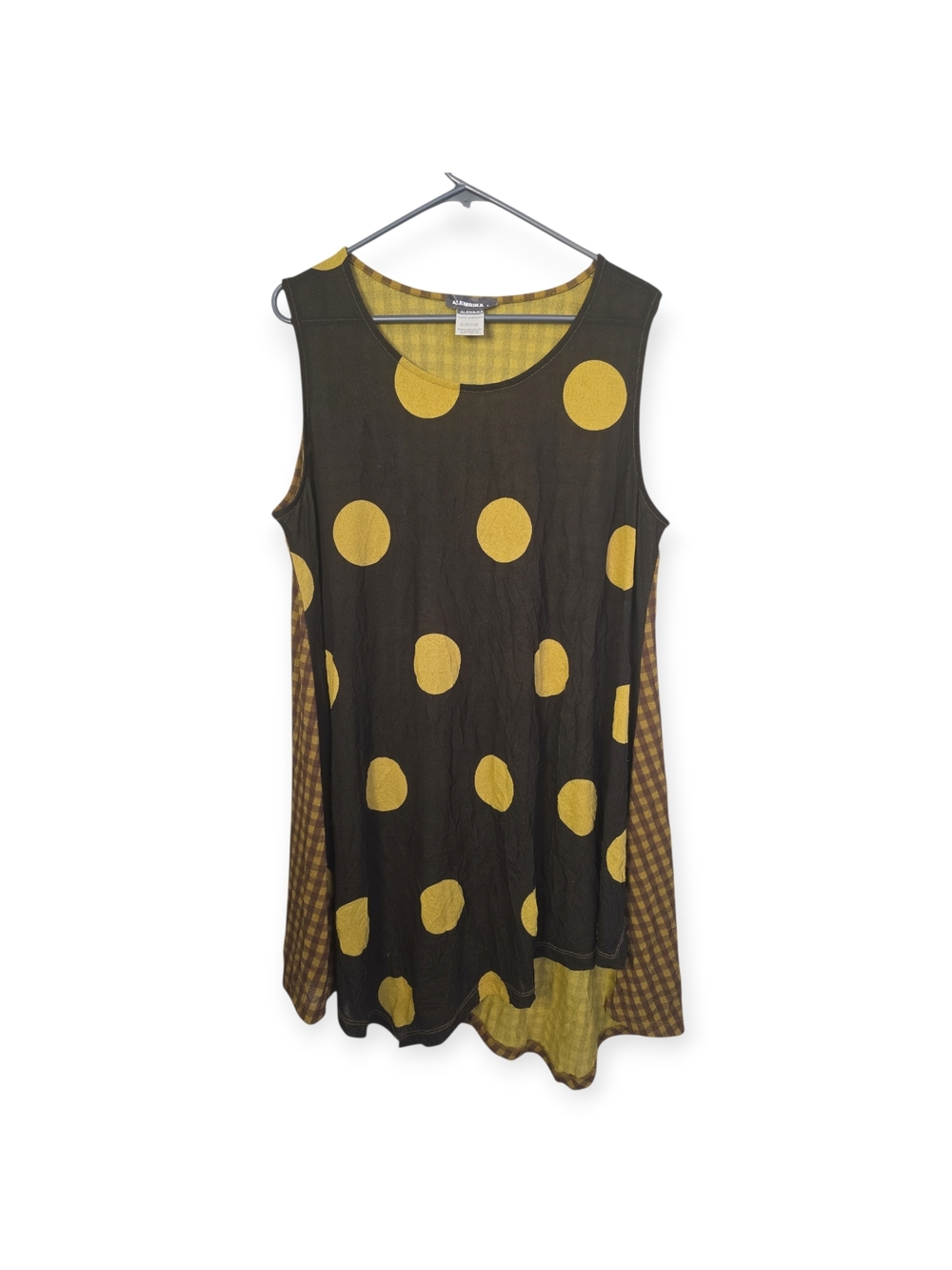 Women's Alembika Taylor Dot Soft Tulle Sleeveless tunic, size 6